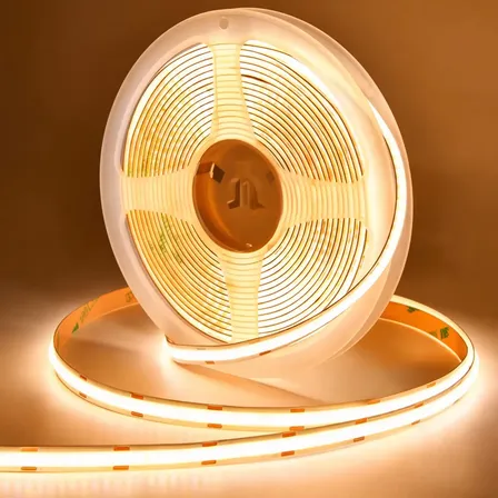 Fita Cob Super Led 5 Metros 360led/m Ip20 Alto Brilho Bq Luz Branco-quente 3000k Maffacioli 12v