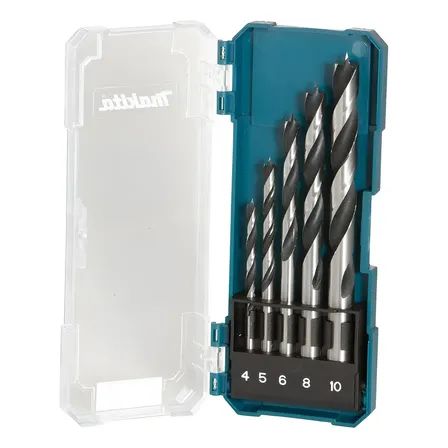 Jogo Broca Makita 4 A 10 Com 5 Brocas D-72861