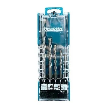Conjunto De 5 Brocas De Alvenaria E-11536 Makita