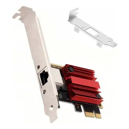 Placa De Rede 2.5gbps Realtek Lan Rj45 Pcie X1 Fenvi