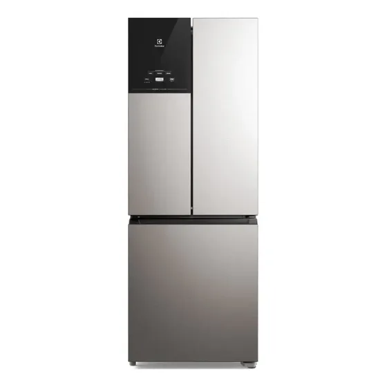 Geladeira Electrolux Frost Free Inverter 480l Efficient Autosense 3 Portas Inox Look Im7s 220v