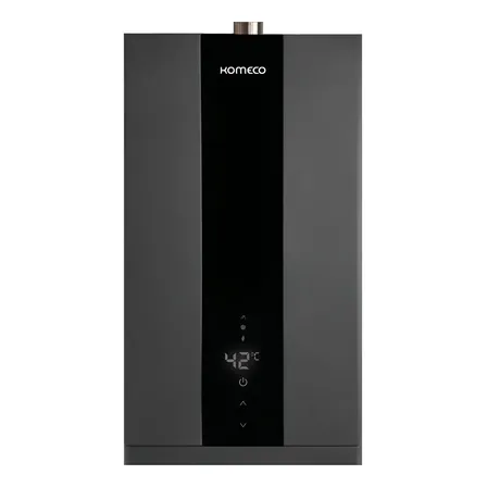 Aquecedor De Água A Gás Komeco Ko 21 Bk Home Preto 21 Litros Glp 127/220v