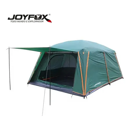 Barraca Iglu 8 Pessoas Impermeável 4000mm Joyfox Verde Escuro 380x260x195cm