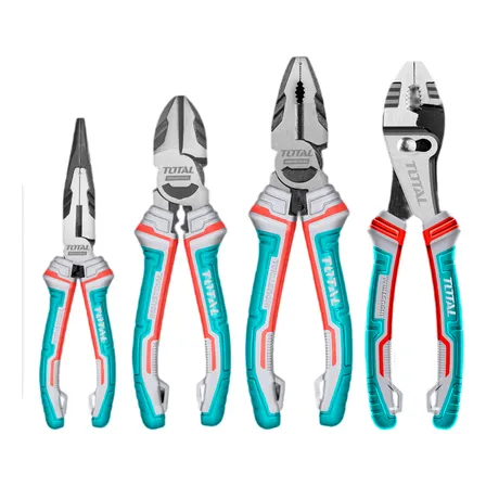 Conjunto 4 Alicates Alta Alavancagem Linha Industrial Total