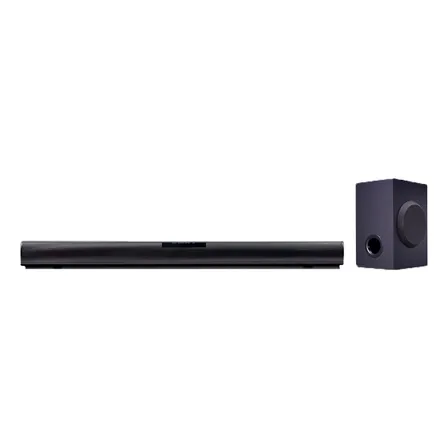 Soundbar LG 160w Rms, Conexão Bluetooth, 2.1 Canais, Auto Sound Engine (ase), Adaptive Sound Control (asc), Sem Fios, Conexões Múltiplas - Sqc1
