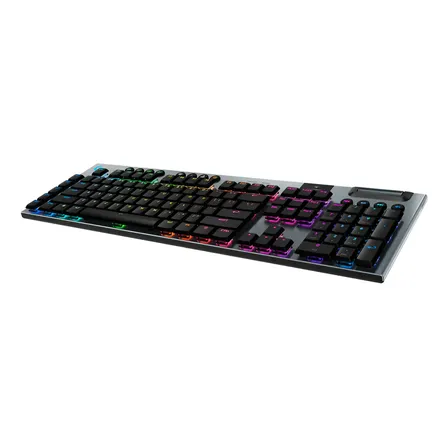 Teclado Mecânico Gamer Sem Fio G915 X Lightspeed Preto Logitech Inglês Internacional