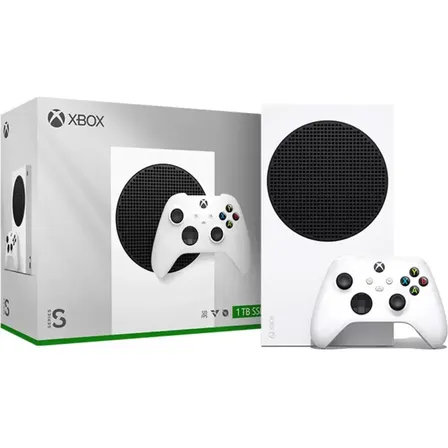 Console Microsoft Xbox Series S 1 Tb Branco