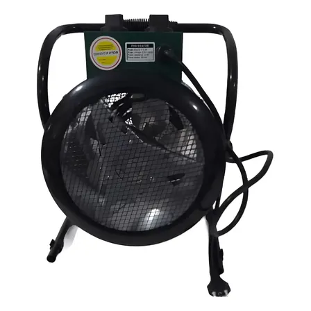 Aquecedor Elétrico Industrial 5000W Para Granjas Secador Ventilação