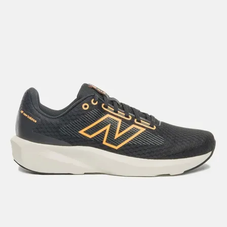 Tênis Esportivo Masculino 413v3 New Balance Liso Preto 38 Br