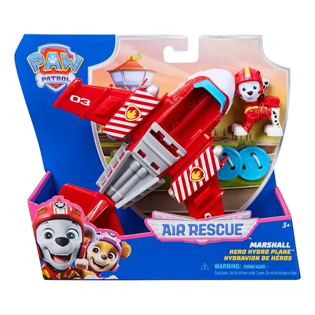 Avião De Resgate Com Boneco Marshall - Patrulha Canina