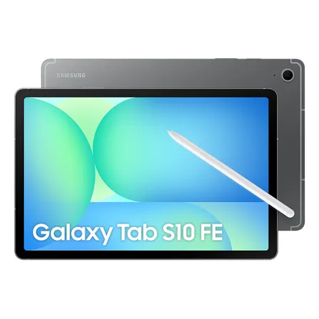 Tablet Samsung Galaxy Tab S10 FE 5G, 128GB, 8GB RAM, Tela Imersiva de 10.9" 90Hz, Camera Traseira de 13MP, Câmera Frontal de 12MP Ultra Wide, Wifi 6, IP68, Android 15 Cinza