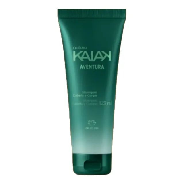 Natura Kaiak Aventura Shampoo Cabelo E Corpo Masc 125ml