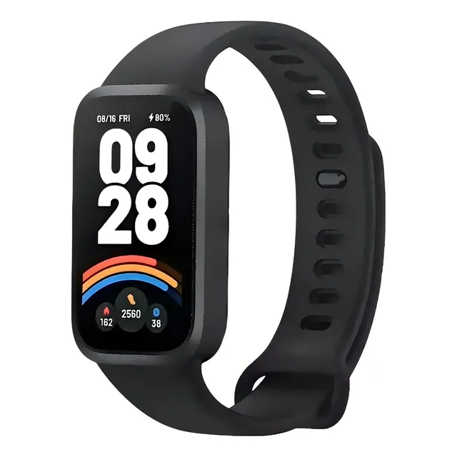 Xiaomi Smart Band Mi Band 9 Active Relógio Preto Lisa