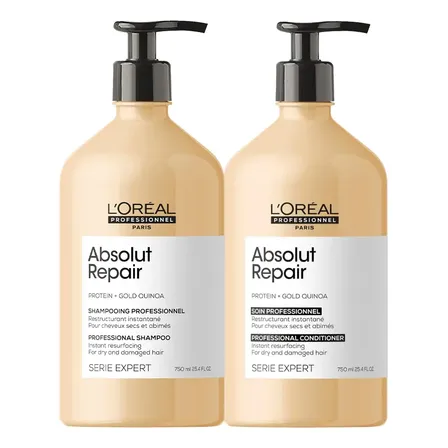 Kit L'oréal Professionnel Absolut Repair Gold Quinoa Duo