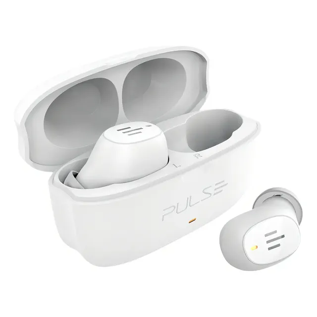 Fone de Ouvido Bluetooth TWS WB300 Branco Pulse Extreme Bass 24h