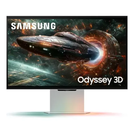 Monitor Odyssey 27'' 3d, Sem Óculos, 4k, 165hz Prata 127/220v