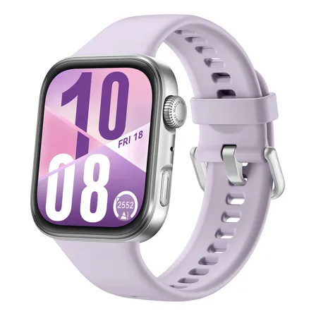 Smartwatch Huawei Watch Fit 4, Smartwatch Com Gps Roxo Cinza Roxo Fluoroelastômero Preto