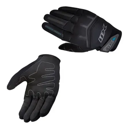 Luva X11 Fit X Antiderrapante Touch Screen Para Moto Preta Ggg Preto Masculina 3g