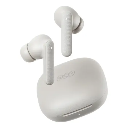 Fone Qcy Buds T43 Bluetooth 5.3 Enc Ipx4 Cor Branco