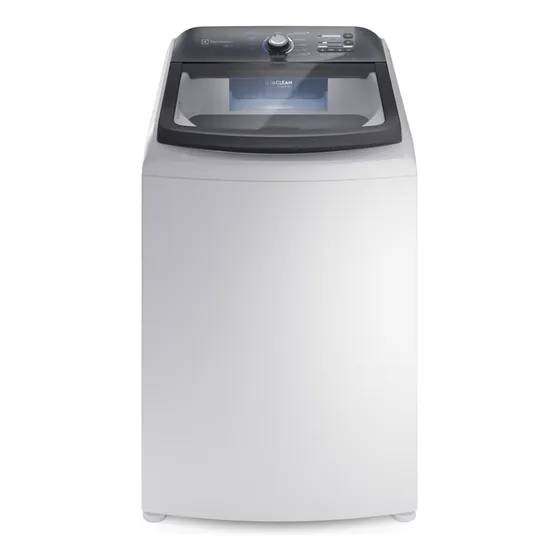 Lavadora De Roupas Electrolux Efficient Lee18 18kg Com Cesto Inox 127 127v Branco