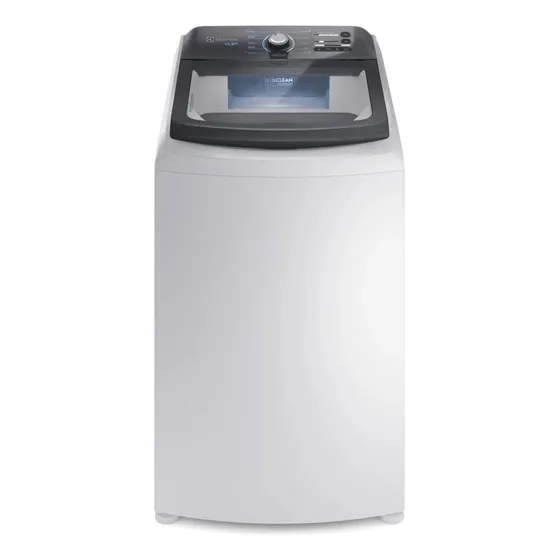 Máquina de Lavar Electrolux 14,5kg Efficient Branca com Cesto inox e Jet&Clean LEE15