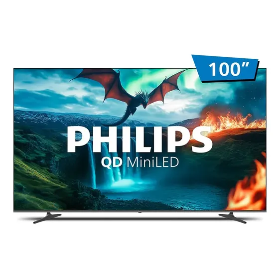 Smart Tv Philips 100 4k 144 Hz Qd-miniled 100mled800 Google