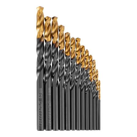 Jogo De Brocas Aco Rapido 1,5-6,5mm 13pcs Gross