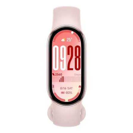 Xiaomi Smart Band 10 Pink Amoled 1.72 1500 Nits, Bateria De 21 Dias, Mais De 150 Esportes, Natação 5 Atm
