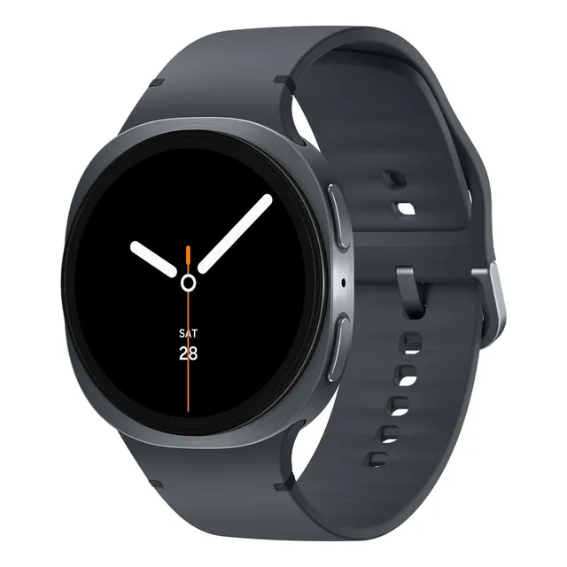 Smartwatch Samsung Galaxy Watch 8 44mm, Com GPS e NFC, em Alumínio Cinza-escuro