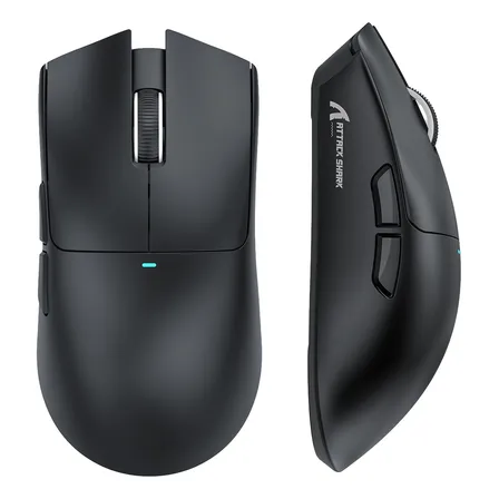 Mouse Para Jogos Sem Fio Ultraleve Attack Shark X11se - Preto