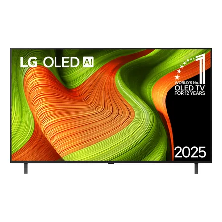 Smart Tv LG Oled Ai B5 4k 55 Polegadas 2025 Processador 9 Ai Ger 8 Webos 25 Cores Perfeitas.