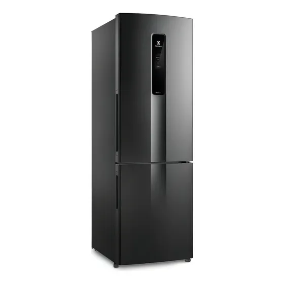 Geladeira Electrolux Frost Free Inverter 400L Efficient AutoSense e Rapid Freeze Inverse Black Inox Look (IB6B) Bivolt