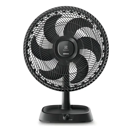 Ventilador de Mesa Electrolux 40cm 6 Pás Silencioso 3 Velocidades Com Inclinação Duoforce Air+ EFD40 Cinza