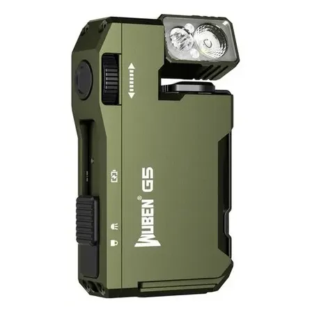 Mini Lanterna Wuben G5 Edc Led Rgb Portátil Bolso Lanterna Verde Luz Branco Branco/rgb
