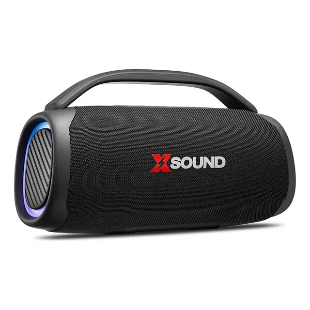 Caixa De Som Boombox Mondial Xsound- Bx-100-bl - 100w Cor Preto