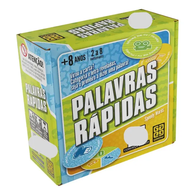 Jogo Palavras Rápidas Grow
