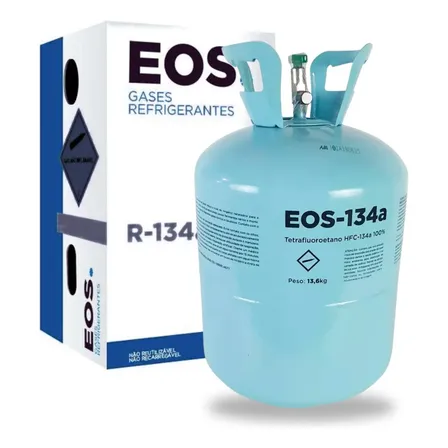 Gás Refrigerante R134a Botija 13,6kg Automotivo EOS