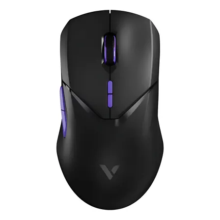 Mouse Gamer Rapoo Vt9 Pro Paw3398 26000dpi Sem Fio E Usb Preto