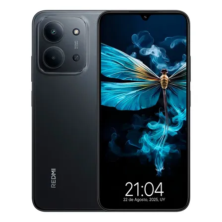 Smartphone Xiaomi Redmi 15c 4g Br 4+4gb Ramvirtual + 128gb Preto