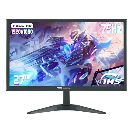 Monitor 27 Polegadas Full Hd Ips,resolução 1920x1080 Cor Preto