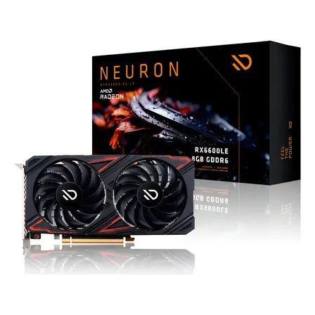 Placa De Vídeo Duex Amd Radeon Rx6600 Le 8gb Gddr6 Full Hd Pcie 4.0