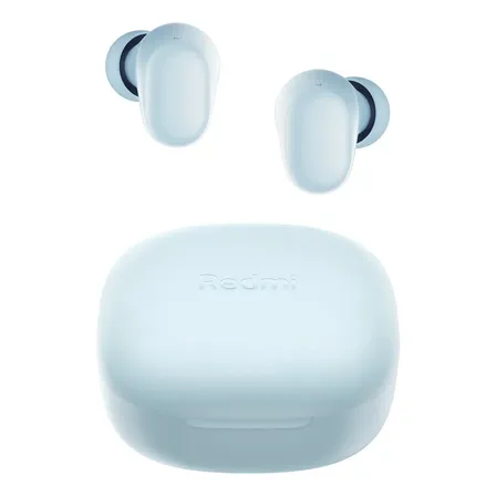 Fones De Ouvido Sem Fio Xiaomi Redmi Buds 6 Play Bt 5.4, Cor Azul Celeste Sky Blue
