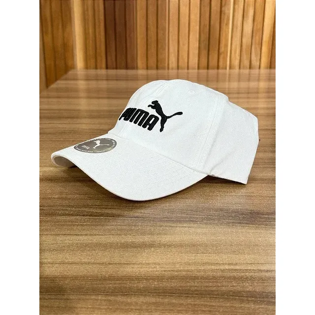 Boné Ess No.1 Logo Baseball Puma Branco Un Liso