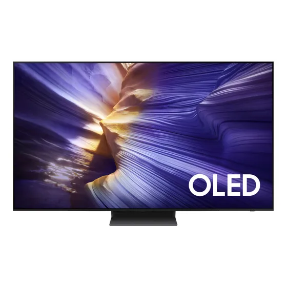 Samsung Vision Ai Tv 77 Oled 4k S90f 2025, Processador Com Ai, Controle Por Gestos, Modo Ai, Painel Até 144hz, Dolby Atmos®