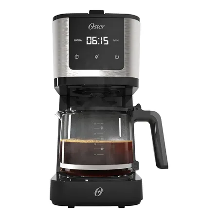 Cafeteira Oster Programável 1,2l Com Display Digital Oster Preto 127v