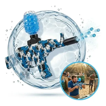 Arma Bolinha De Gel Arminha Ak47 ou M416 Metralhadora Automática Com Oculos Bolinhas Recarregavel Usb Cor Sortidos Marca Lupita