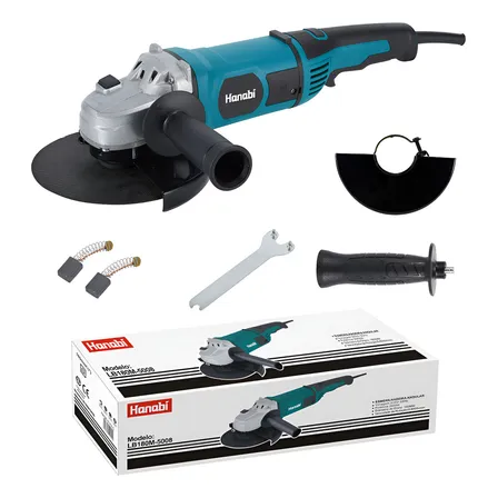 Esmerilhadeira Lixadeira Angular 180mm 2000w Profissional Cor Azul-petróleo Frequência 50 Hz