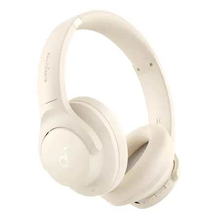 one De Ouvido Bluetooth Soundcore Anker Q20i Anc Híbrido Fone Sem Fio Headset Gamer Com Cancelamento De Ruído 60h Bateria Hi-res App Multiponto Headphone Graves Potentes Dobrável Carga Rápida Branco