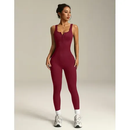 Macacão Longo Treino Poliamida Moda Fitness Academia