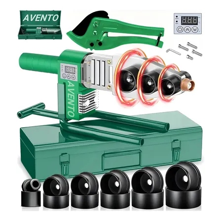 Termofusora Avento 1000W 6 Bicos 20-63mm PPR PVC